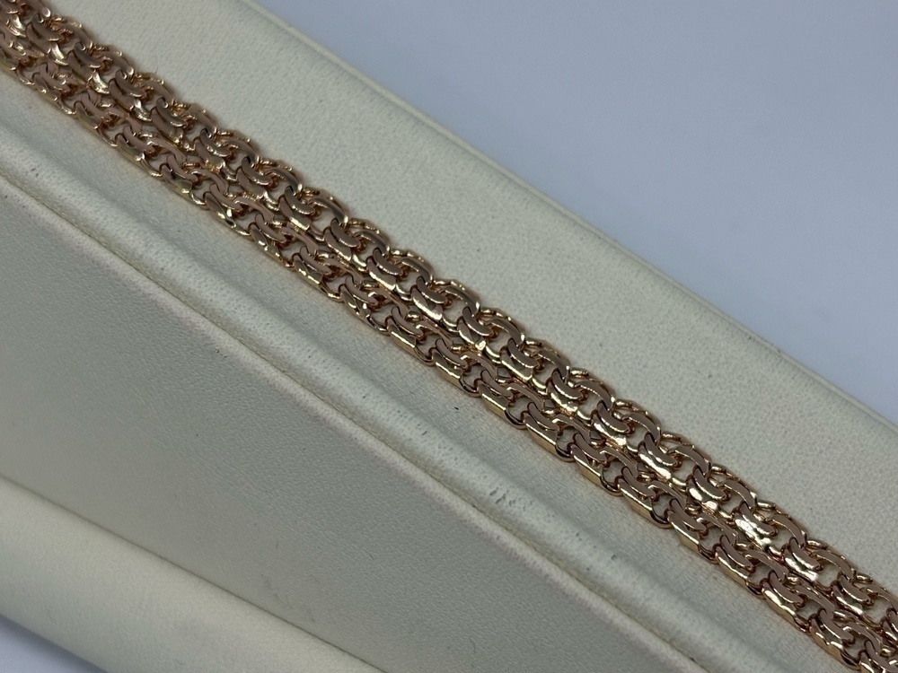 ЦЕПЬ ПОЛНОВЕСНАЯ Бисмарк (Au 585)