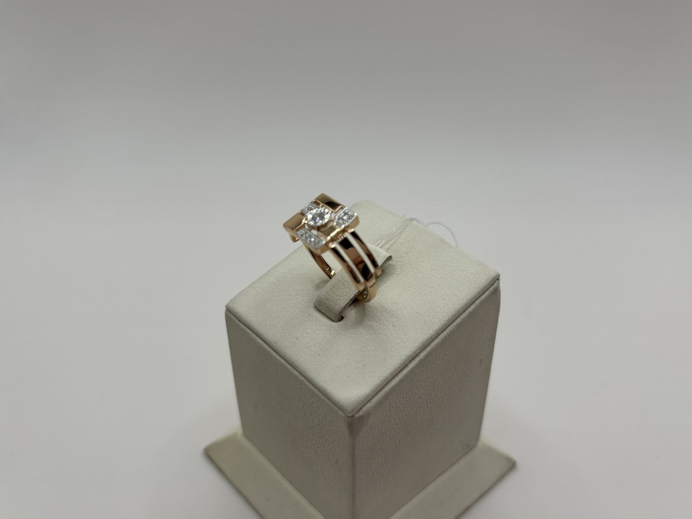 СЕРЬГИ С КАМНЕМ (Au 585)