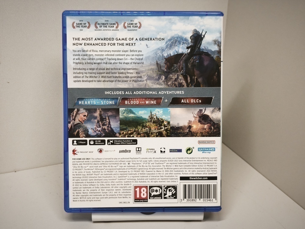 Игра Playstation 5 Witcher Wild Hunt