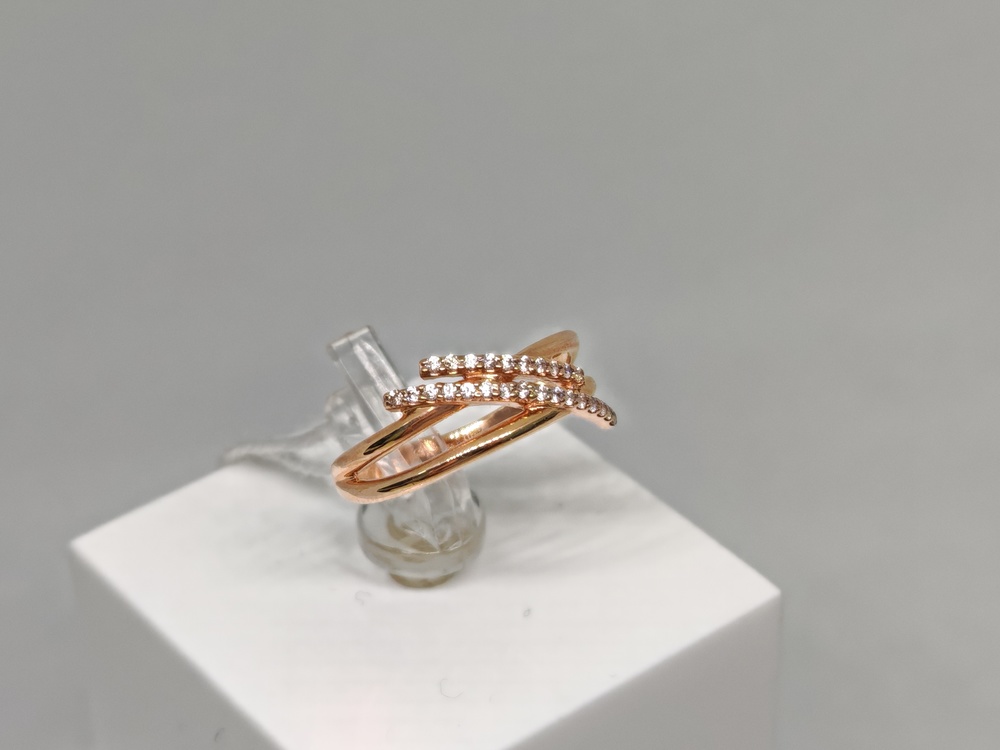 КОЛКМИ585 КОЛЬЦО С КАМНЯМИ (Au 585)