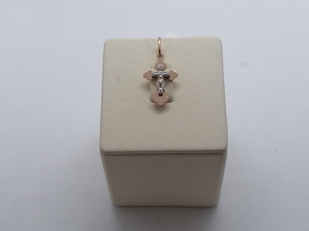 ПОДВЕСКА КРЕСТ (Au 585)