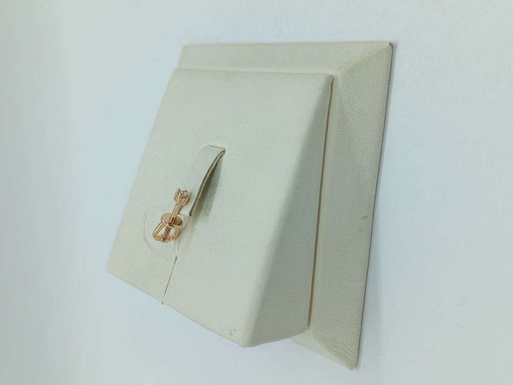 СЕРЬГИ ПУСЕТА бриллиант (Au 585)