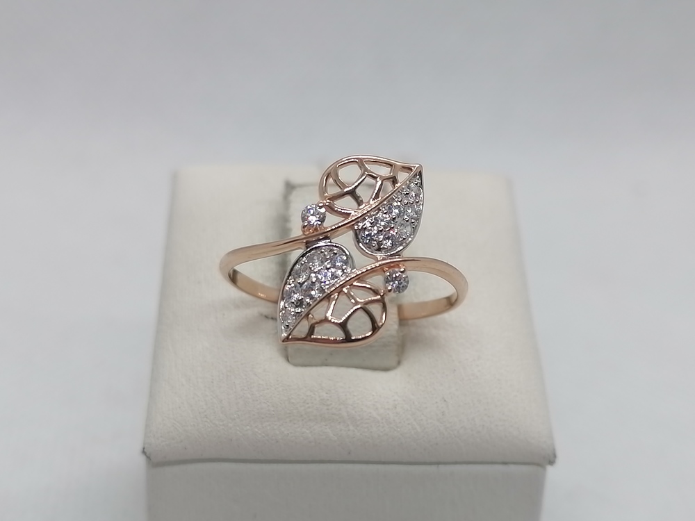 КОЛКМИ585 КОЛЬЦО С КАМНЯМИ (Au 585)