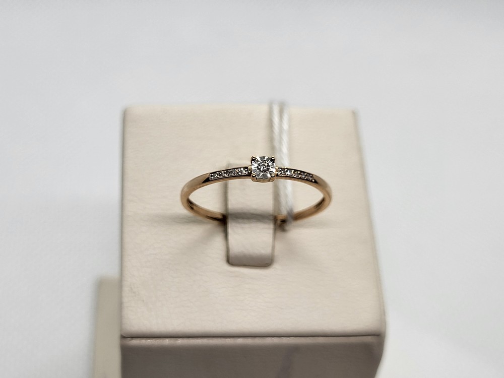 КОЛЬЦО БРИЛЛИАНТ Au 585