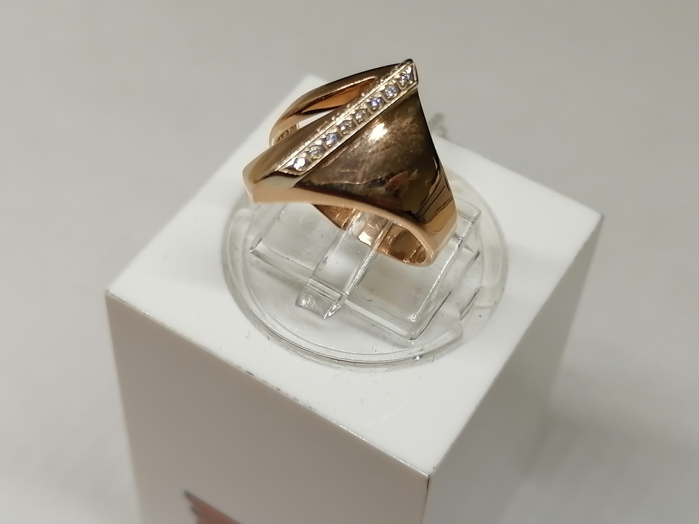 КОЛКМИ585 КОЛЬЦО С КАМНЯМИ (Au 585)