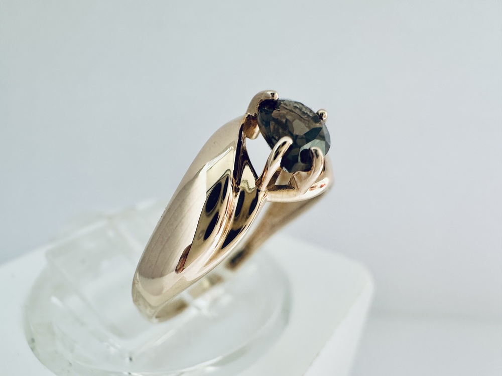 КОЛКМИ585 КОЛЬЦО С КАМНЯМИ (Au 585)