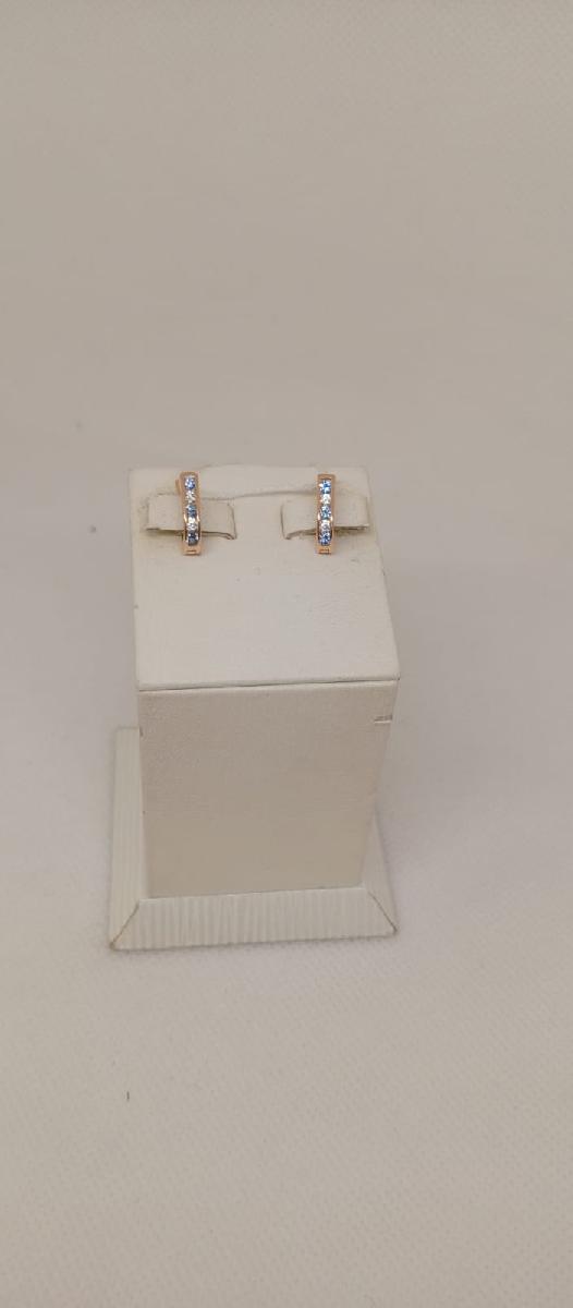 СЕРЬГИ С КАМНЯМИ (Au 585)