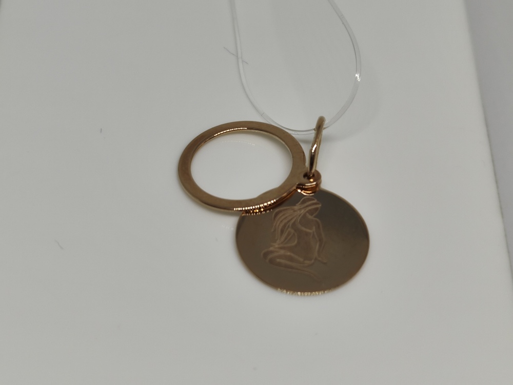 ПОДВЕСКА ЗНАК ЗОДИАКА ДЕВА (Au 585)