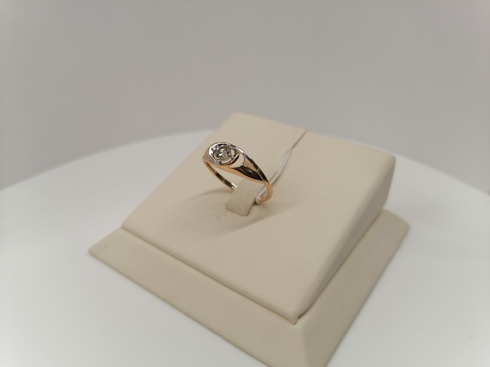 КОЛЬЦО БРИЛЛИАНТ Au 585