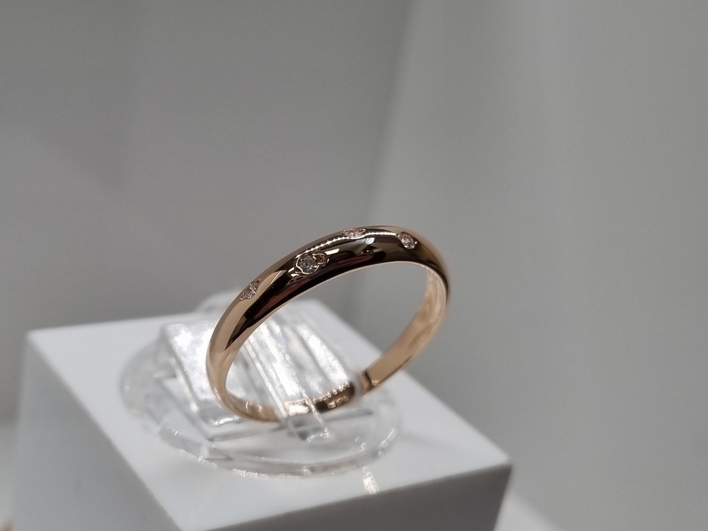 КОЛКМИ585 КОЛЬЦО С КАМНЯМИ (Au 585)