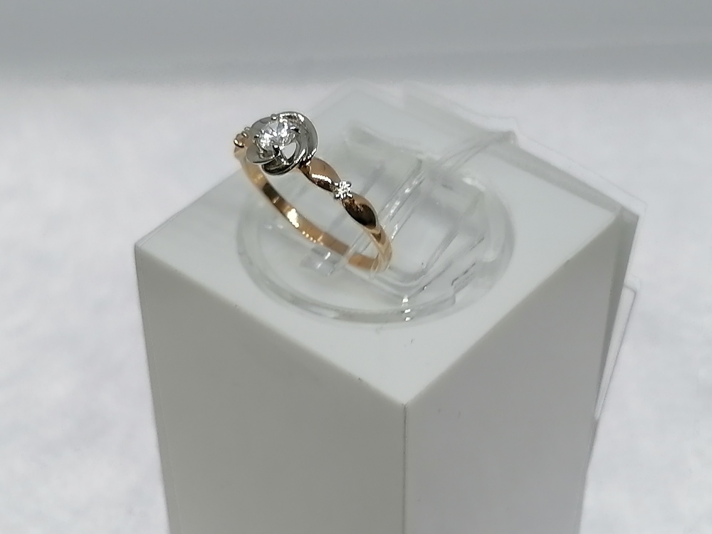 51-110-00209-1 КОЛЬЦО С КАМНЯМИ (Au 585)