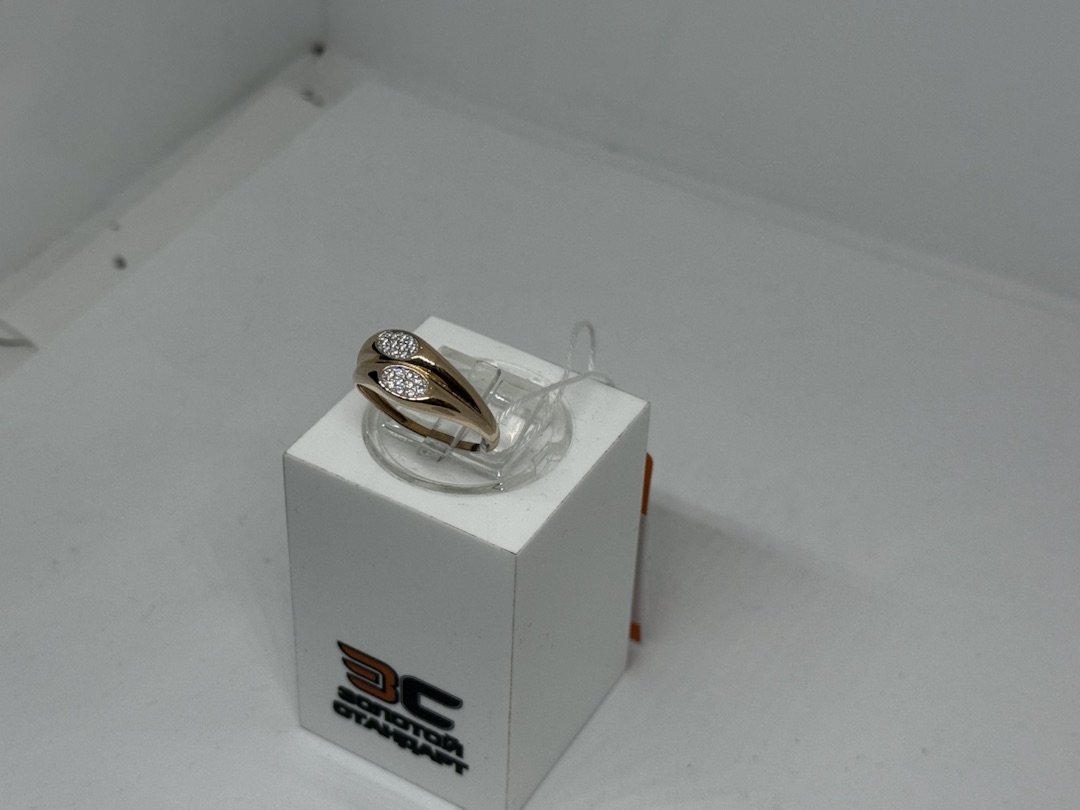 КОЛКМИ585 КОЛЬЦО С КАМНЯМИ (Au 585)