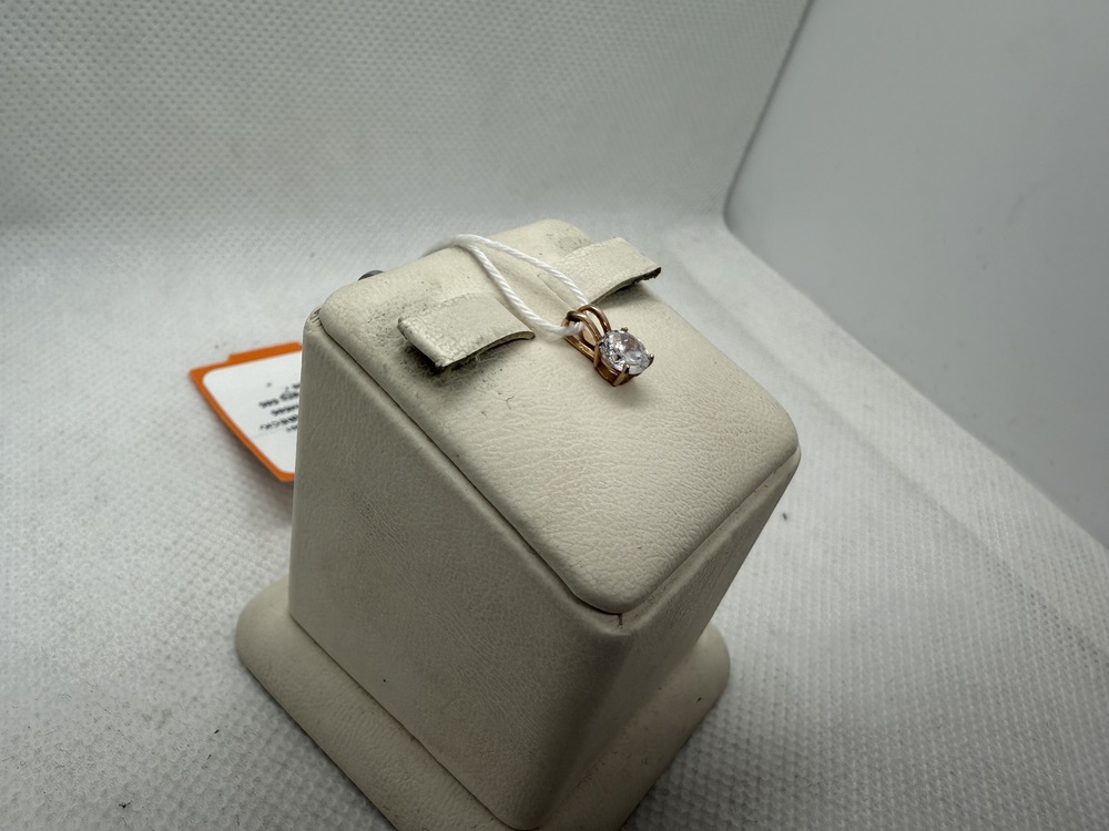 ПОДКМ585 ПОДВЕСКА С КАМНЕМ (Au 585)