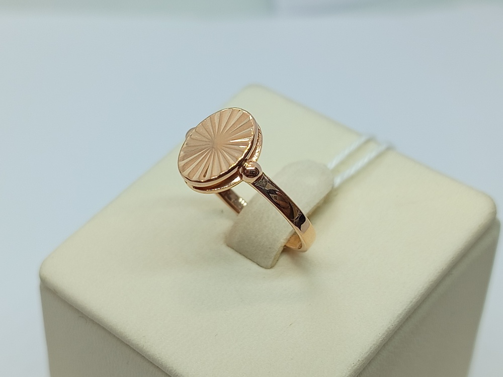 КОЛБКМ585 КОЛЬЦО БЕЗ КАМНЯ (Au 585)