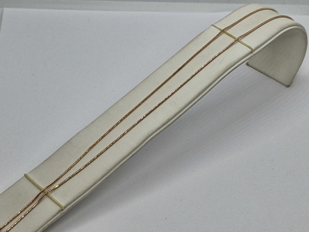 ЦЕПЬ ПОЛНОВЕСНАЯ Жгут(снейк) (Au 585)