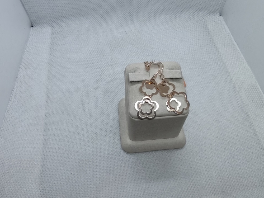 СЕРЬГИ БЕЗ КАМНЯ (Au 585)