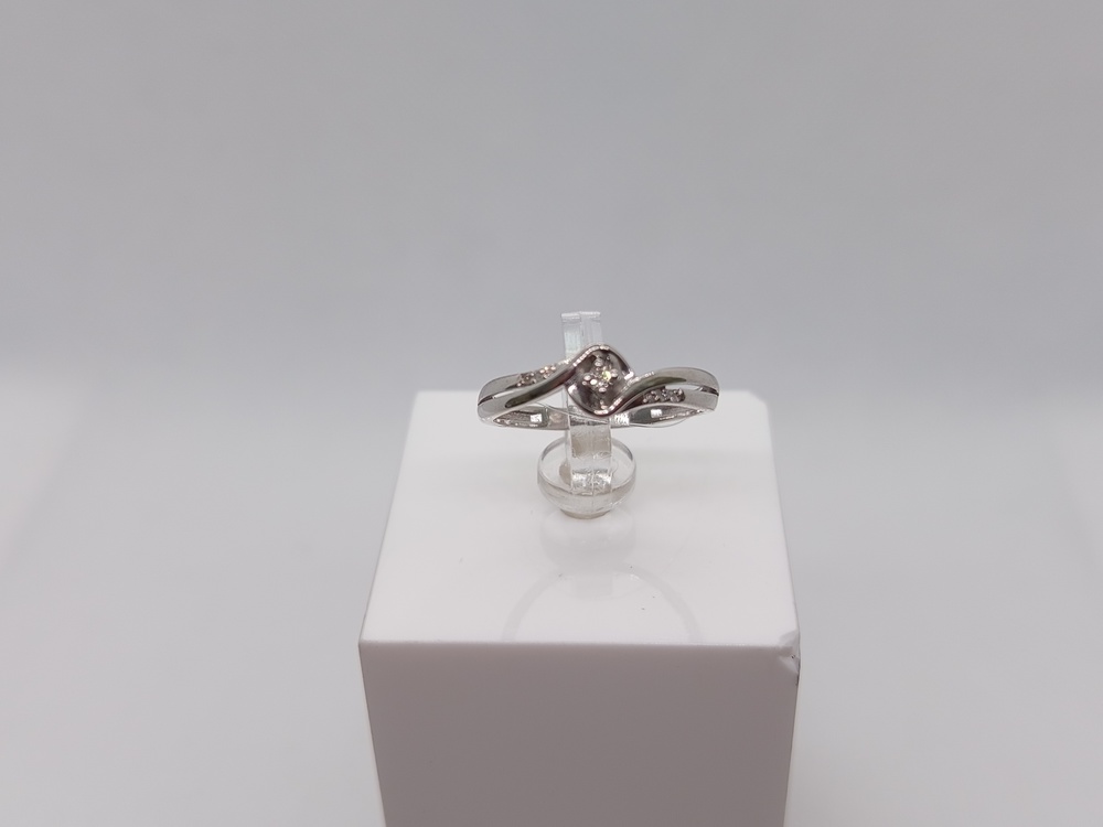 КОЛЬЦО БРИЛЛИАНТ (Ag 925)