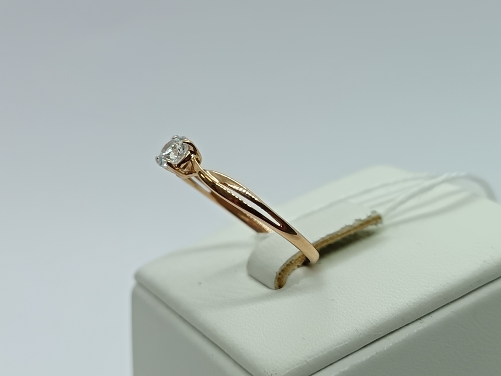 КОЛЬЦО С КАМНЕМ (Au 585)