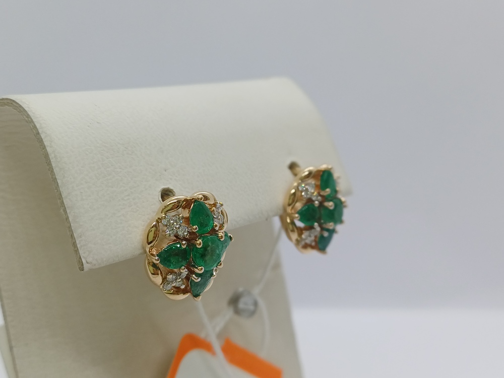 СЕРЬГИ БРИЛЛИАНТ (Au 585)