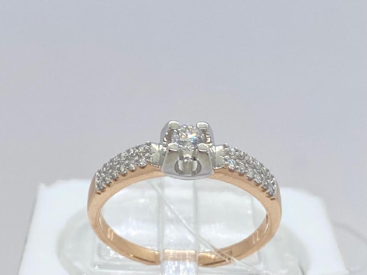 КОЛЬЦО БРИЛЛИАНТ (Au 585)