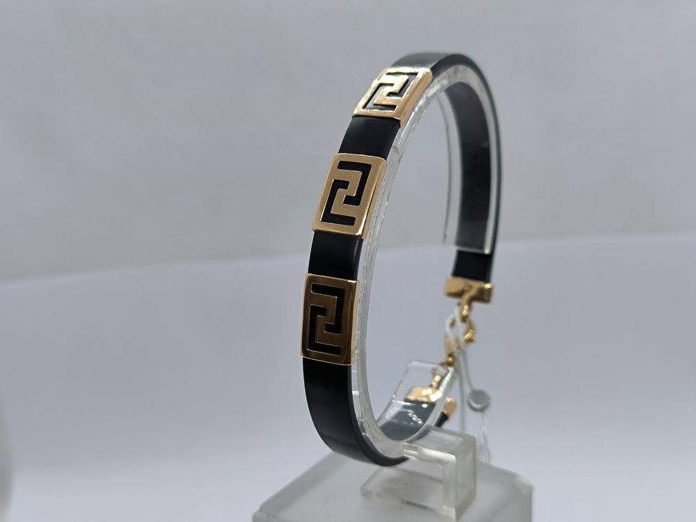 БРАСЛЕТ С КАУЧУКОМ Au 585