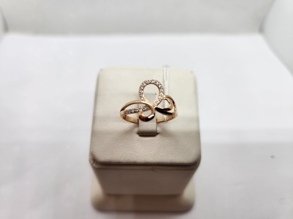 КОЛКМИ585 КОЛЬЦО С КАМНЯМИ (Au 585)