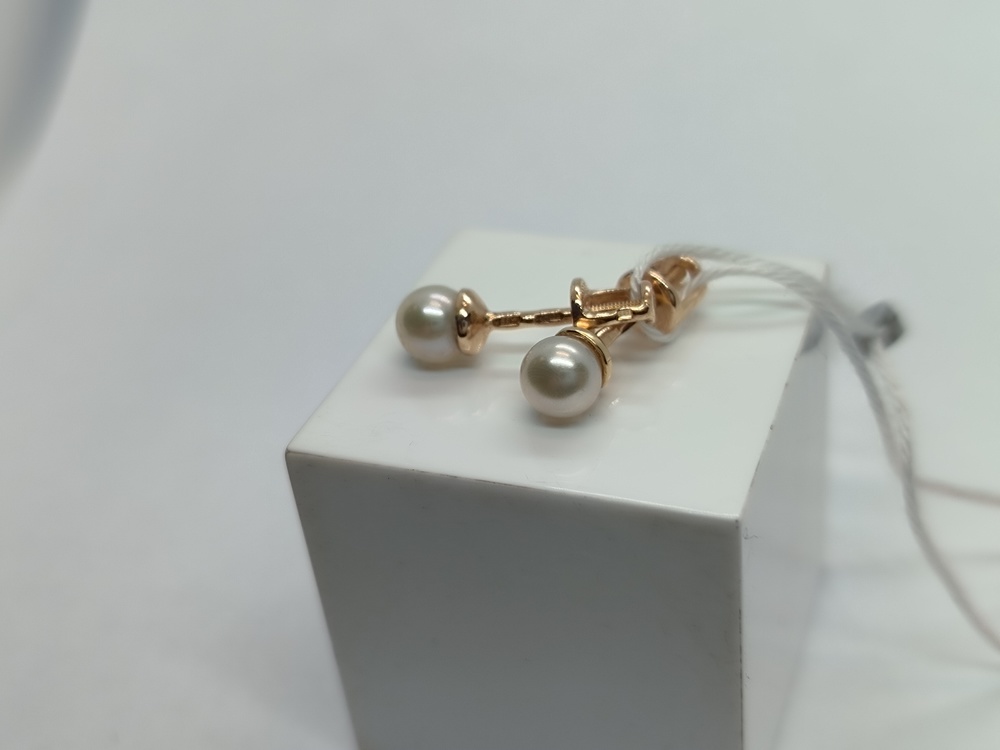 СПУС585 СЕРЬГИ ПУСЕТЫ (Au 585)