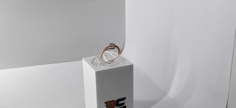 КОЛКМИ585 КОЛЬЦО С КАМНЯМИ (Au 585)
