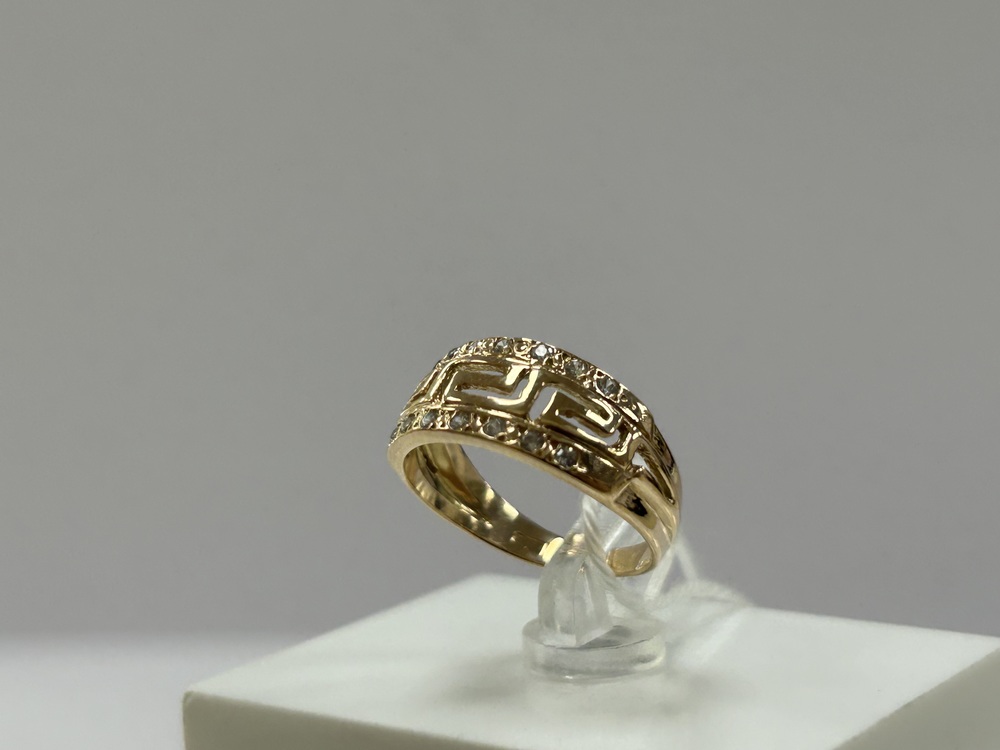 КОЛКМИ585 КОЛЬЦО С КАМНЯМИ (Au 585)