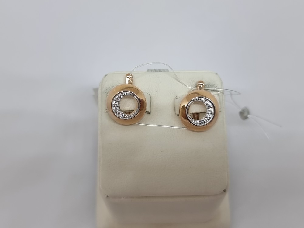 СЕРЬГИ С КАМНЯМИ (Au 585)