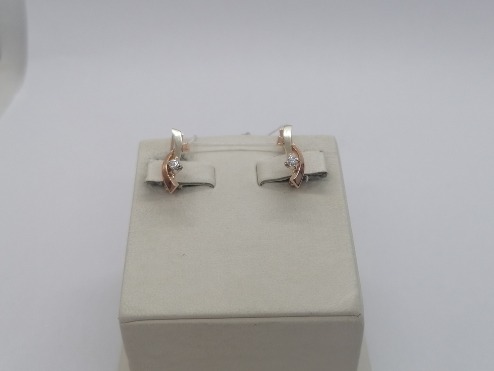 СЕРЬГИ БРИЛЛИАНТ (Au 585)