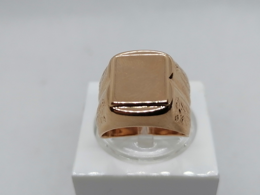 ПЕЧБКМ583 ПЕЧАТКА БЕЗ КАМНЯ (Au 583)