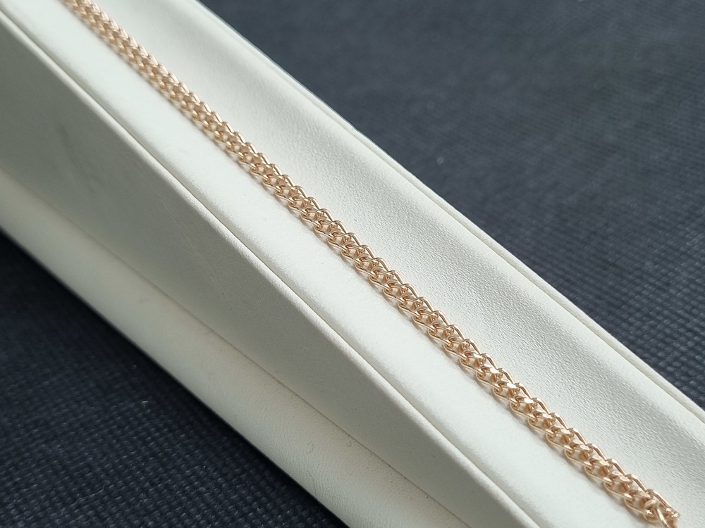 БРАСЛЕТ ПУСТОТЕЛЫЙ Царь (Au 585)