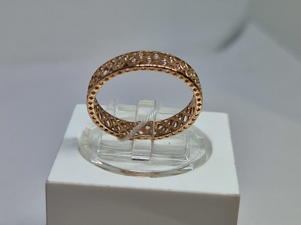 КОЛКМИ585 КОЛЬЦО С КАМНЯМИ (Au 585)