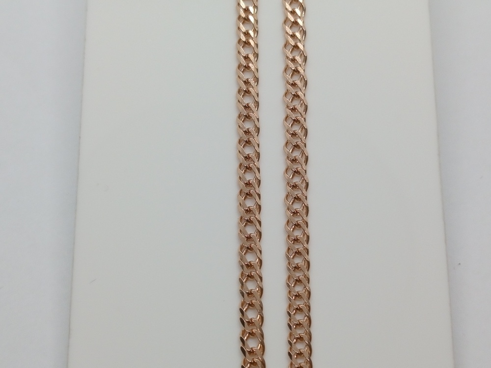 ЦЛР2585 ЦЕПЬ ПОЛНОВЕСНАЯ Ромб двойной (Au 585)