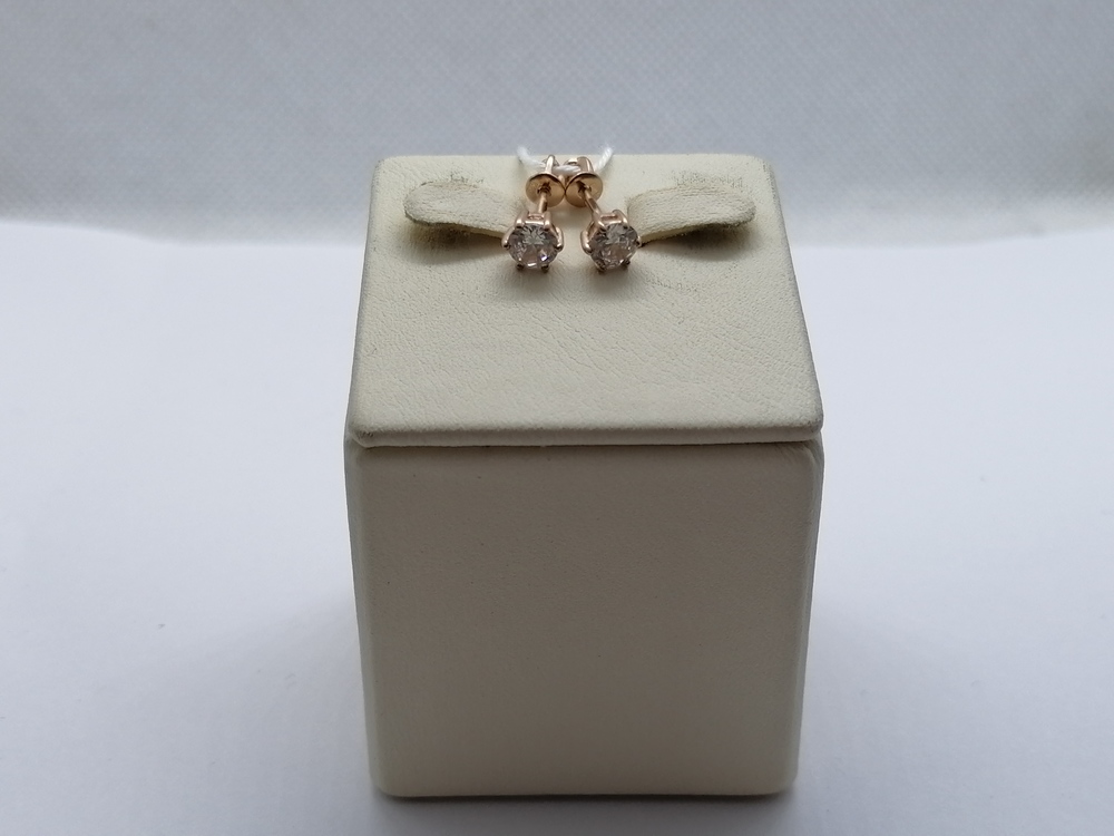 СПУС585 СЕРЬГИ ПУСЕТЫ (Au 585)