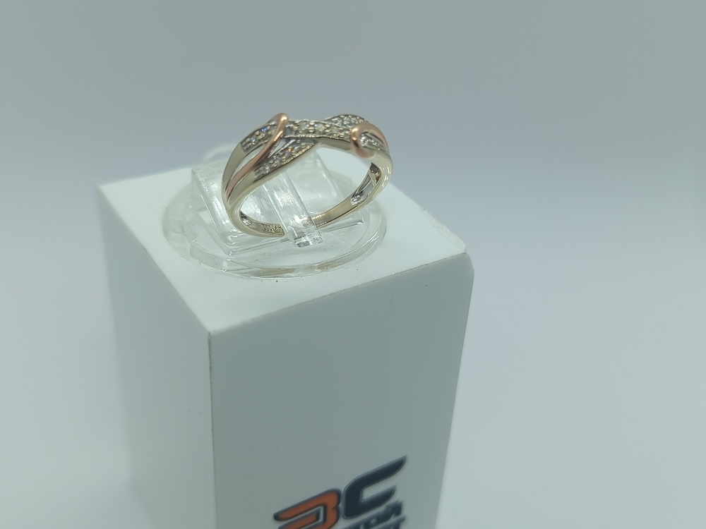 КОЛЬЦО БРИЛЛИАНТ Au 585