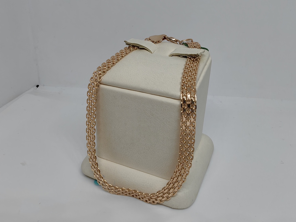 ББ4Я150А2-А51 БРАСЛЕТ ПОЛНОВЕСНЫЙ Бисмарк машинный (Au 585)