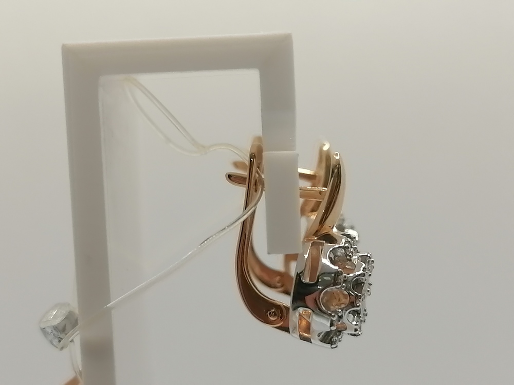 СЕРЬГИ БРИЛЛИАНТ (Au 585)