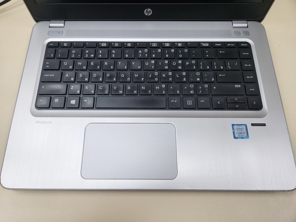Ноутбук HP; Core i5-7200U, Intel HD Graphics 620, 8 Гб, 480 Гб, 120 Гб