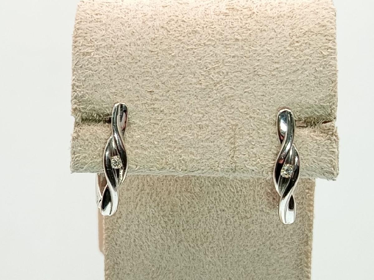 СЕРЬГИ БРИЛЛИАНТ (Ag 925)