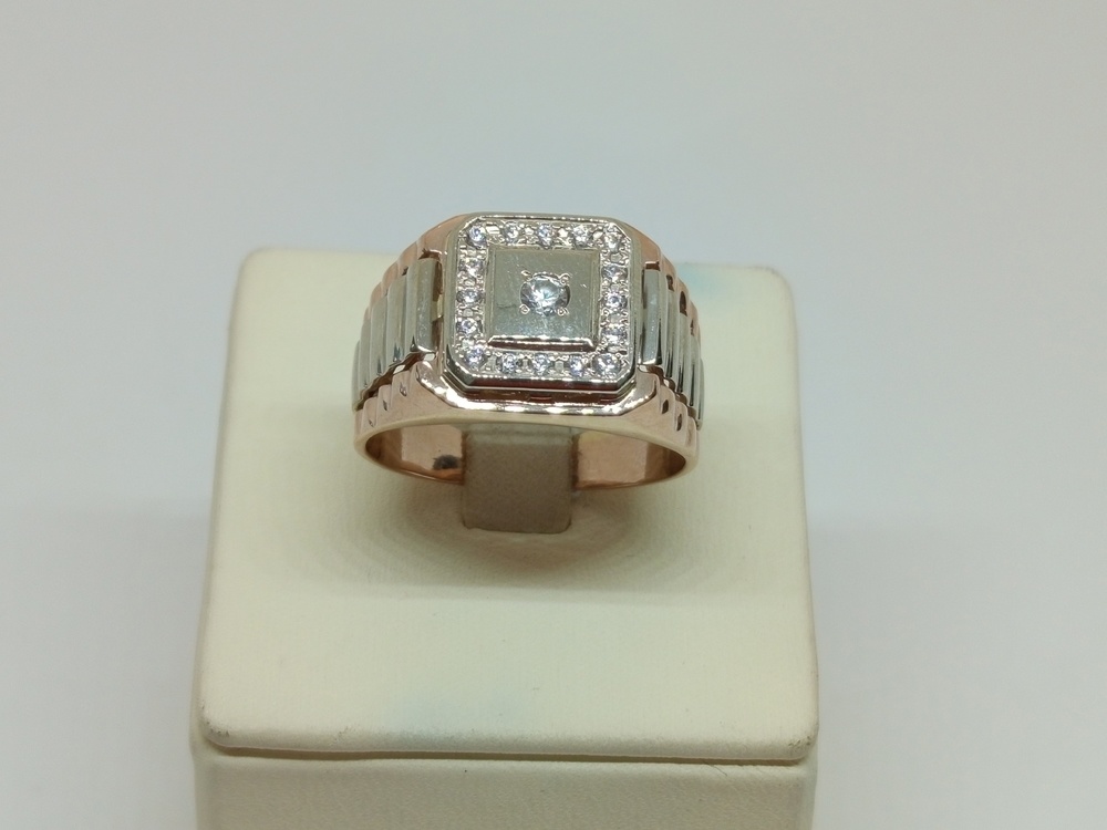 ПЕЧКМИ585 ПЕЧАТКА С КАМНЯМИ (Au 585)