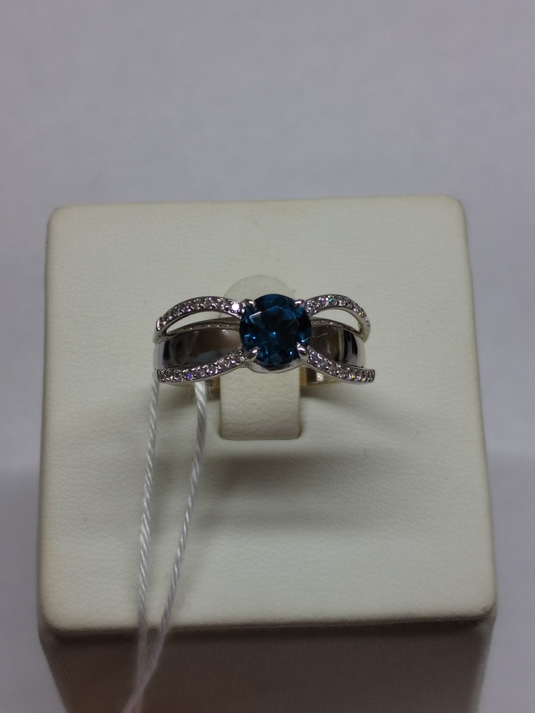 КОЛКМИ585 КОЛЬЦО С КАМНЯМИ (Au 585)