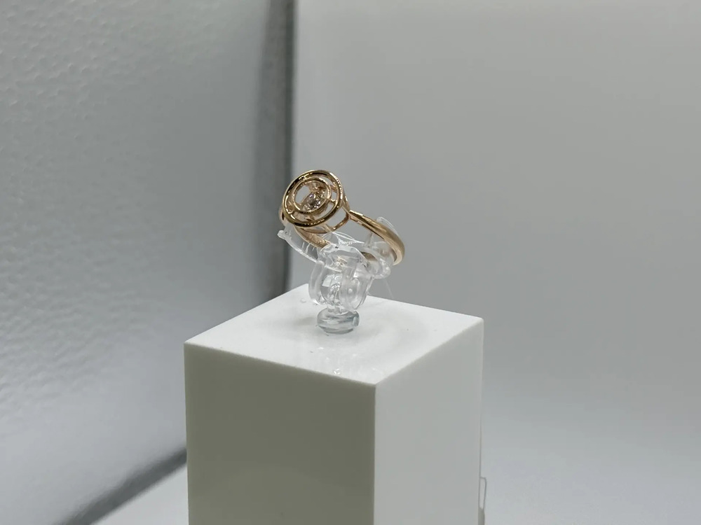 КОЛЬЦО С КАМНЕМ (Au 585)