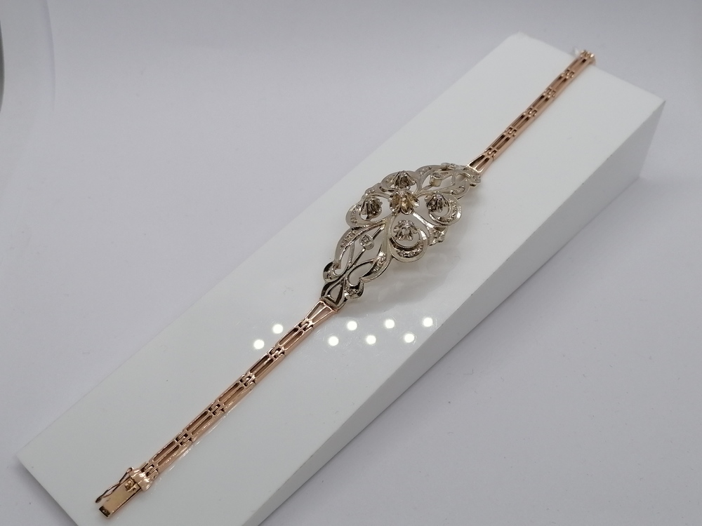 БРАСЛЕТ БРИЛЛИАНТ (Au 500)