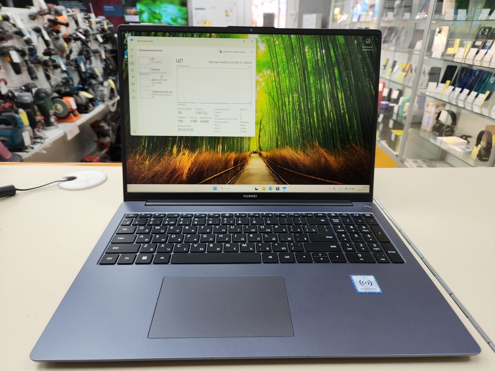 Ноутбук Huawei Matebook D 16; Core I5-12450H, Intel UHD Graphics, 16 Гб, 1 Tb, Нет