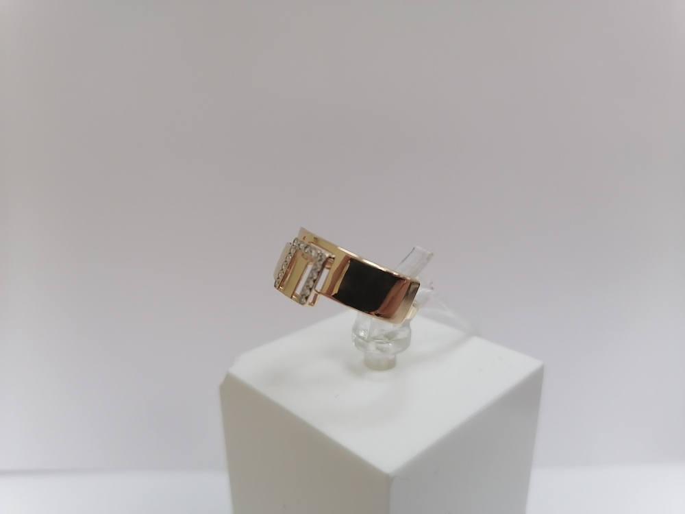 КОЛКМИ585 КОЛЬЦО С КАМНЯМИ (Au 585)