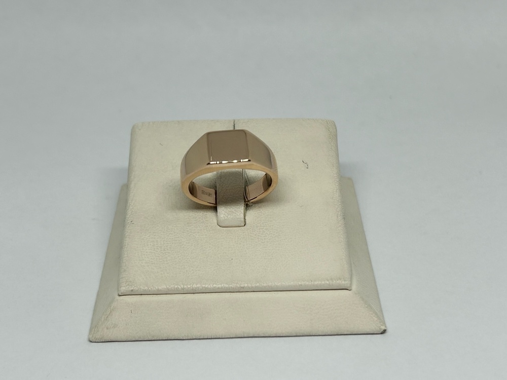 01-0061 КОЛЬЦО ПЕЧАТКА без камня (Au 585)