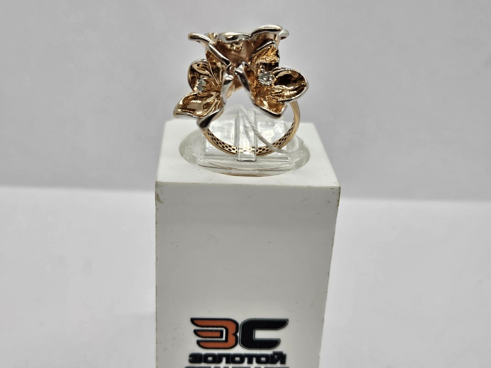 КОЛЬЦО БРИЛЛИАНТ Au 585