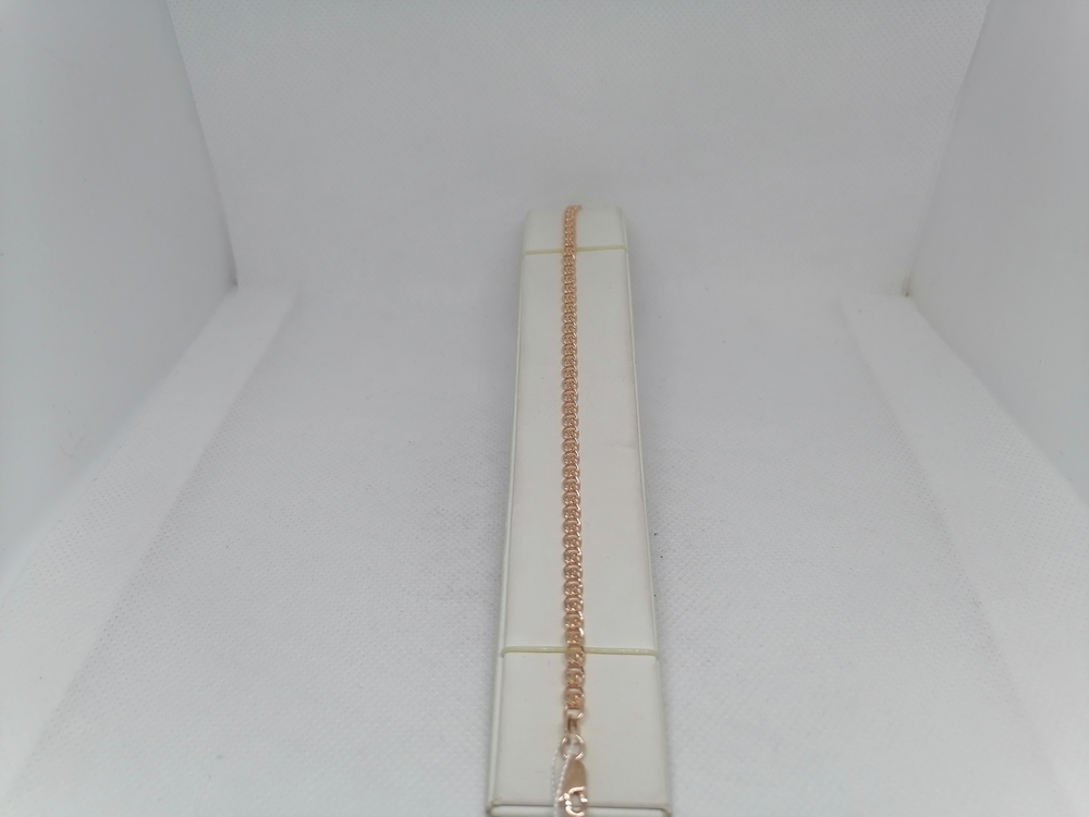 НБ 12-087 БРАСЛЕТ ПОЛНОВЕСНЫЙ Лав (Au 585)